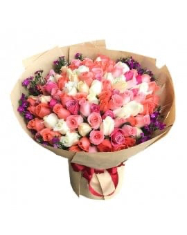 99  Mixed Roses