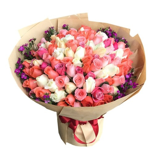 99  Mixed Roses