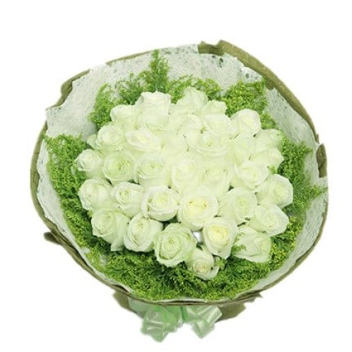 33 White Roses